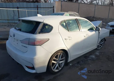 2015 Lexus Ct 200H из США, поврежденный, VIN JTHKD5BHXF2237765